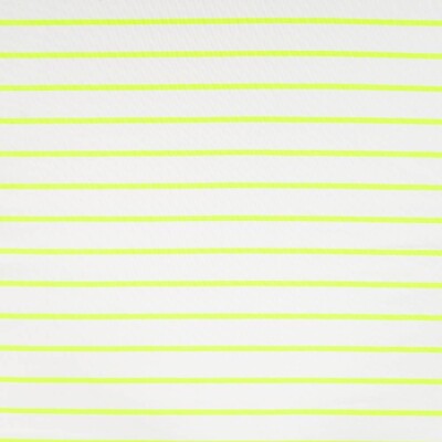 French Terry -- Neon yellow stripes