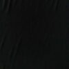 Black merinovilla-silkki jersey 1x1 rib-neuloksena, leveys 165 cm