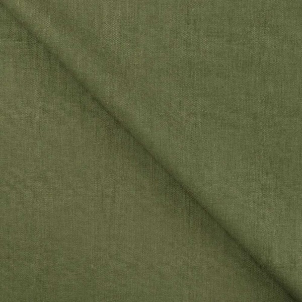 Linen fabric - Army