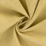 Dusty yellow linen fabric