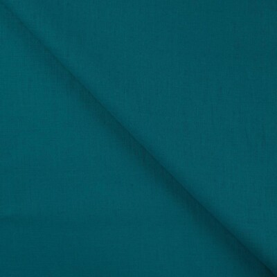 Emerald linen fabric