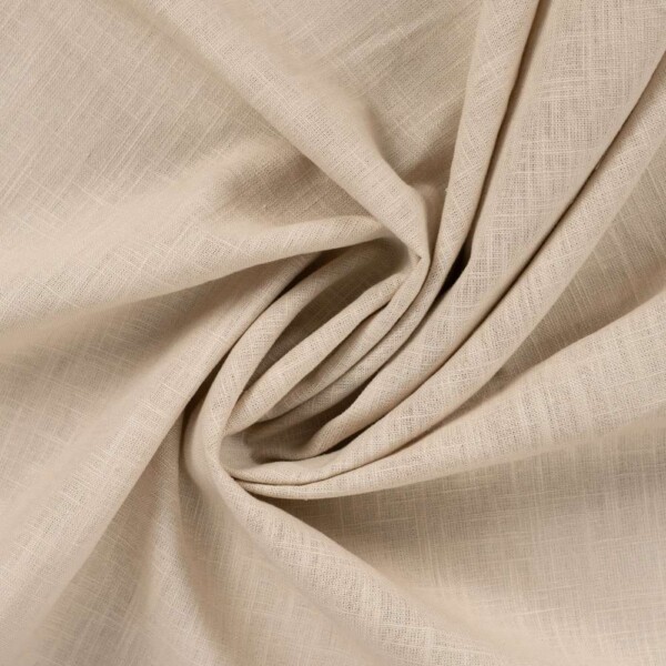Linen fabric - Light sand