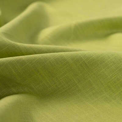 Lime linen fabric