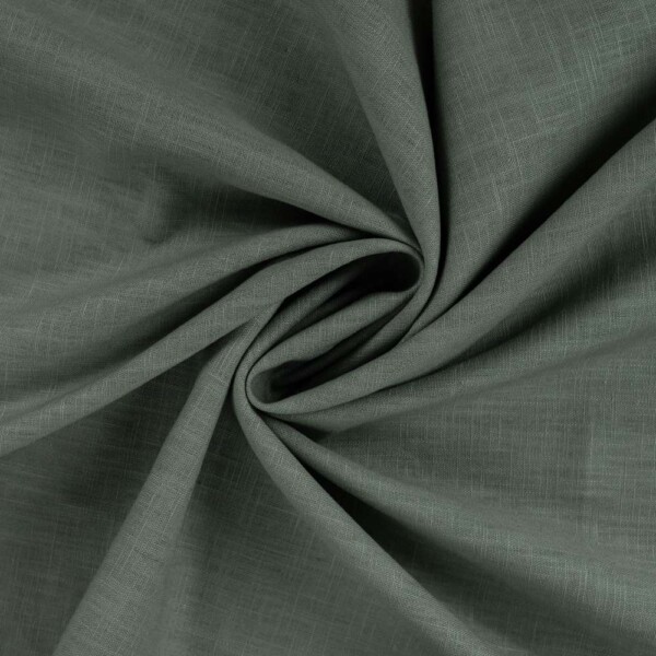 Linen fabric - Sage green