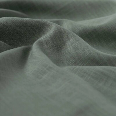 Linen fabric - Sage green