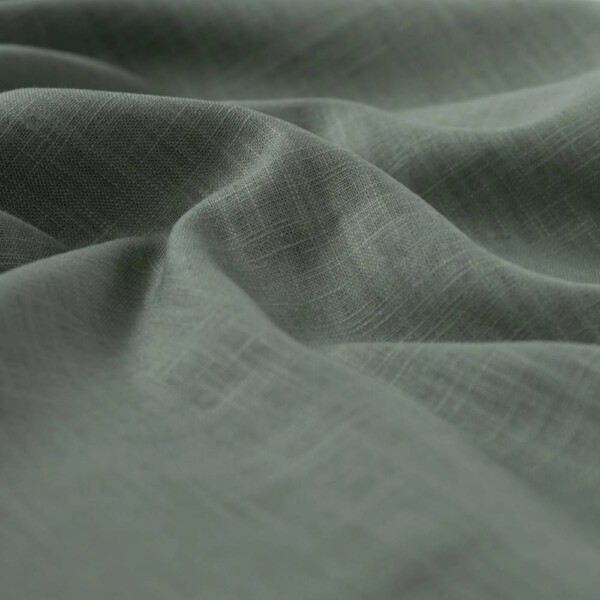 Linen fabric - Sage green