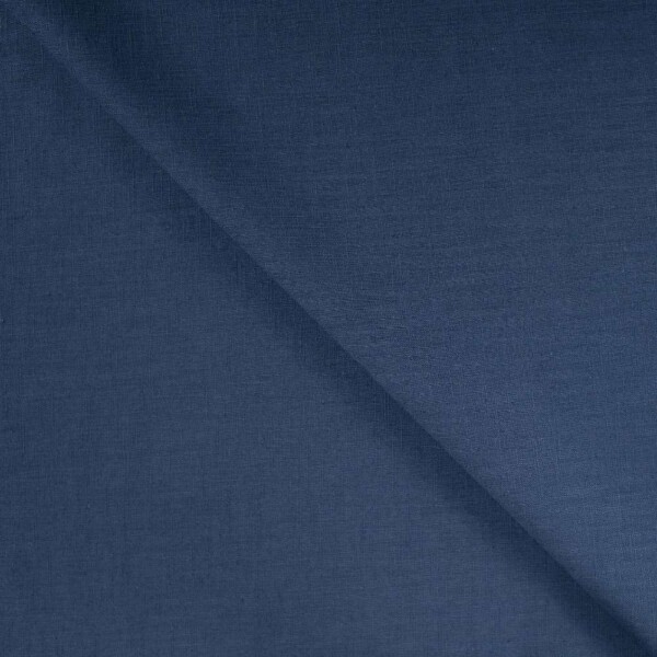 Steel blue linen fabric