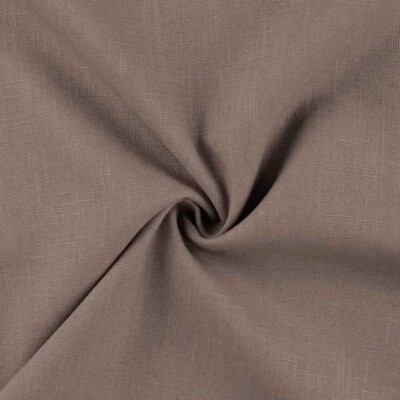 Linen fabric - Taupe
