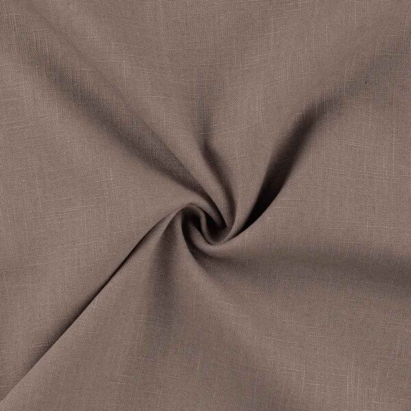 Linen fabric - Taupe