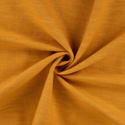 Inca gold linen fabric