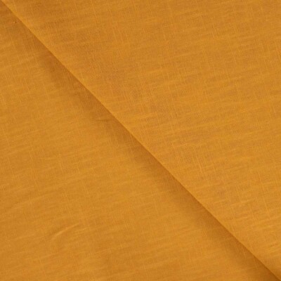 Inca gold linen fabric