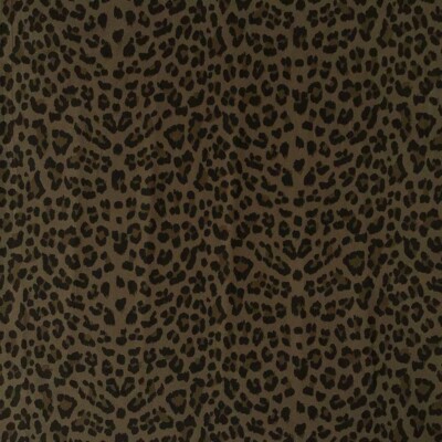 Denim med stræk - Mørk brun leopard - Billede 3