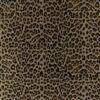 Leopard print stretch denim in taupe shade with texture