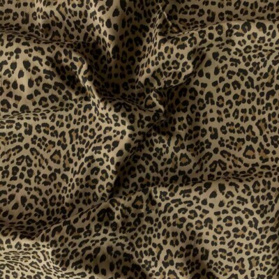 Joustava taupe leopardidenim rullalla