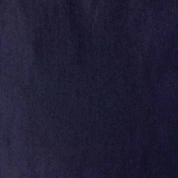 Tummansininen joustava denim farkkuihin ja hameisiin