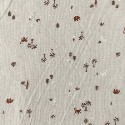 Palmer merinould jersey, 1x1 ribstrik 165 cm