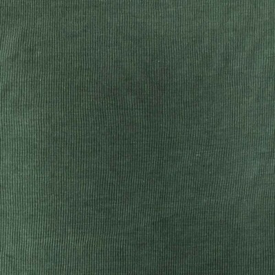 Skovgrøn merinould silke ribjersey 2/1 ribstrik 165 cm