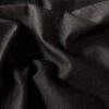 Black woven denim fabric by the metre with elastane