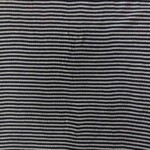 Raidallinen merinovilla-silkki jersey 2/1 rib-neulos 165 cm