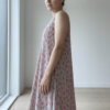 Overflade og printskarphed på merinould/silke ribjersey med tulipaner