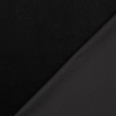 Yksityiskohta leveäripaisen vakosametin ribarakenteesta, Black