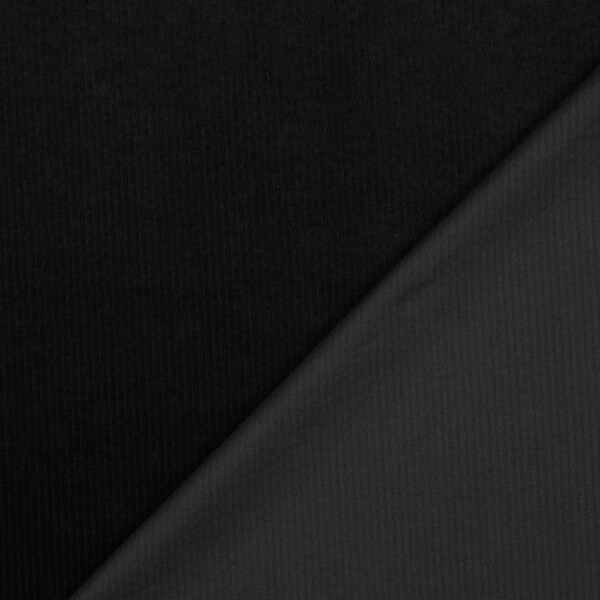 Yksityiskohta leveäripaisen vakosametin ribarakenteesta, Black
