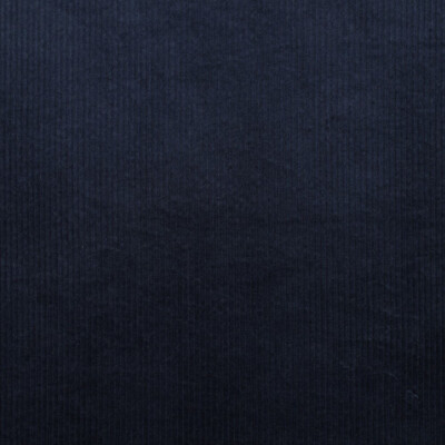 Bredriflet fløjl med stræk - Navy