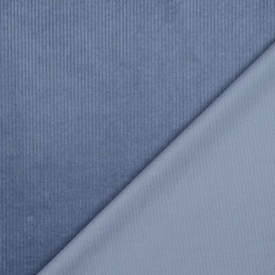 Bredriflet fløjl med stræk - Jeans - Billede 4