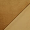 Detail of mustard yellow corduroy with pile and rib texture
