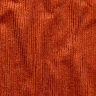 Wide-wale corduroy fabric by the metre with stretch in terracotta, 142 cm wide