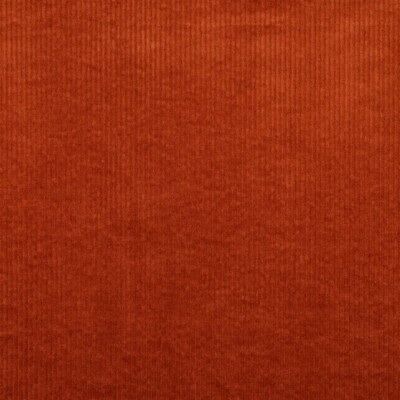 Bredriflet fløjl med stræk - Terracotta