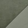 Detail of wide-wale stretch corduroy, green