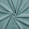 Surface texture of wide-wale stretch corduroy, dark mint