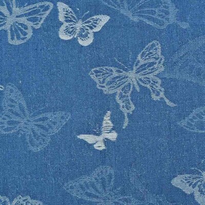 Denim Jacquard - Sommerfugle jeans