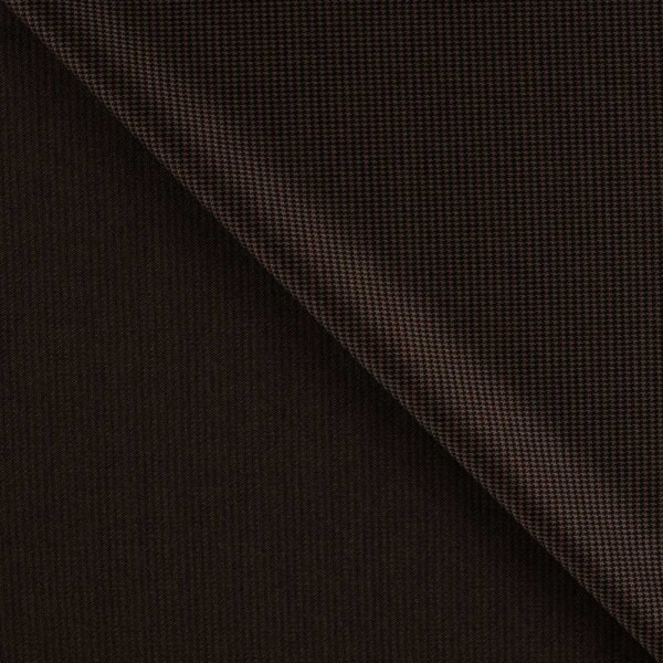 Jacquard houndstooth pattern dark brown/black 145 cm wide