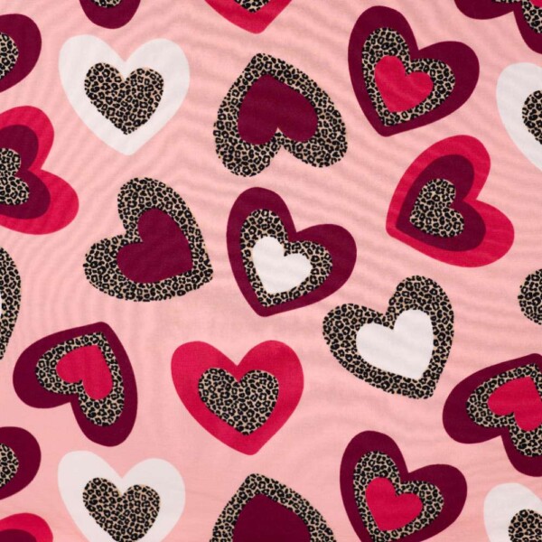 imgi_56_k20149-120_1 Brushed french terry with leopard hearts in light pink, by the metre, 230 g/m²