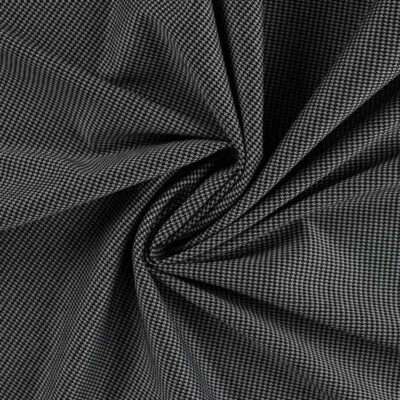 Jacquard houndstooth - Sort/hvid - Billede 4