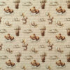 Printed jersey fabric for children’s clothing – teddy bear with moon
