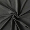 Asphalt merino wool jersey twisted into a spiral to show drape
