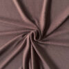 Rose Brown merino wool jersey, twisted into a spiral to show the drape