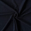 Midnight Blue merino wool jersey, twisted into a spiral to show the drape
