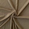 Sand merino wool jersey, twisted into a spiral to show drape