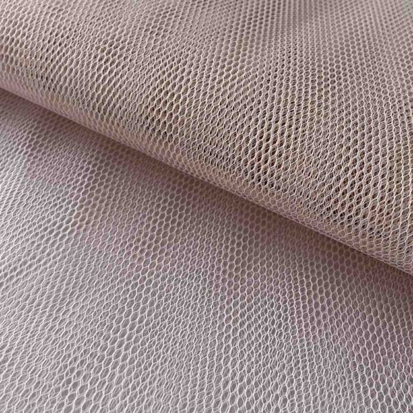 Tulle fabric - powder