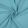 Anorakstof i aqua, twill i polyester og bomuld