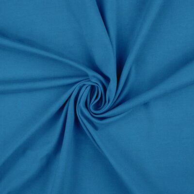 Atsurinsininen anorakkikangas, polyesteri–puuvilla twill