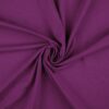 Anorakstof i blomme, twill i polyester og bomuld