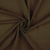 Anorakstof i chokolade, twill i polyester og bomuld