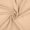 Anorakstof i fersken, twill i polyester og bomuld