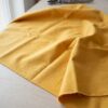 Keltainen anorakkikangas, polyesteri–puuvilla twill