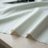 Anorakstof i hvid, twill i polyester og bomuld
